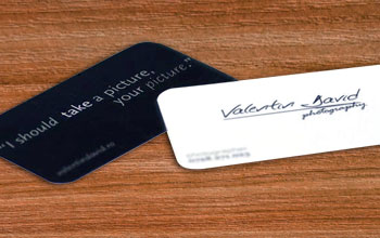 Business Card - Valentin David Photography